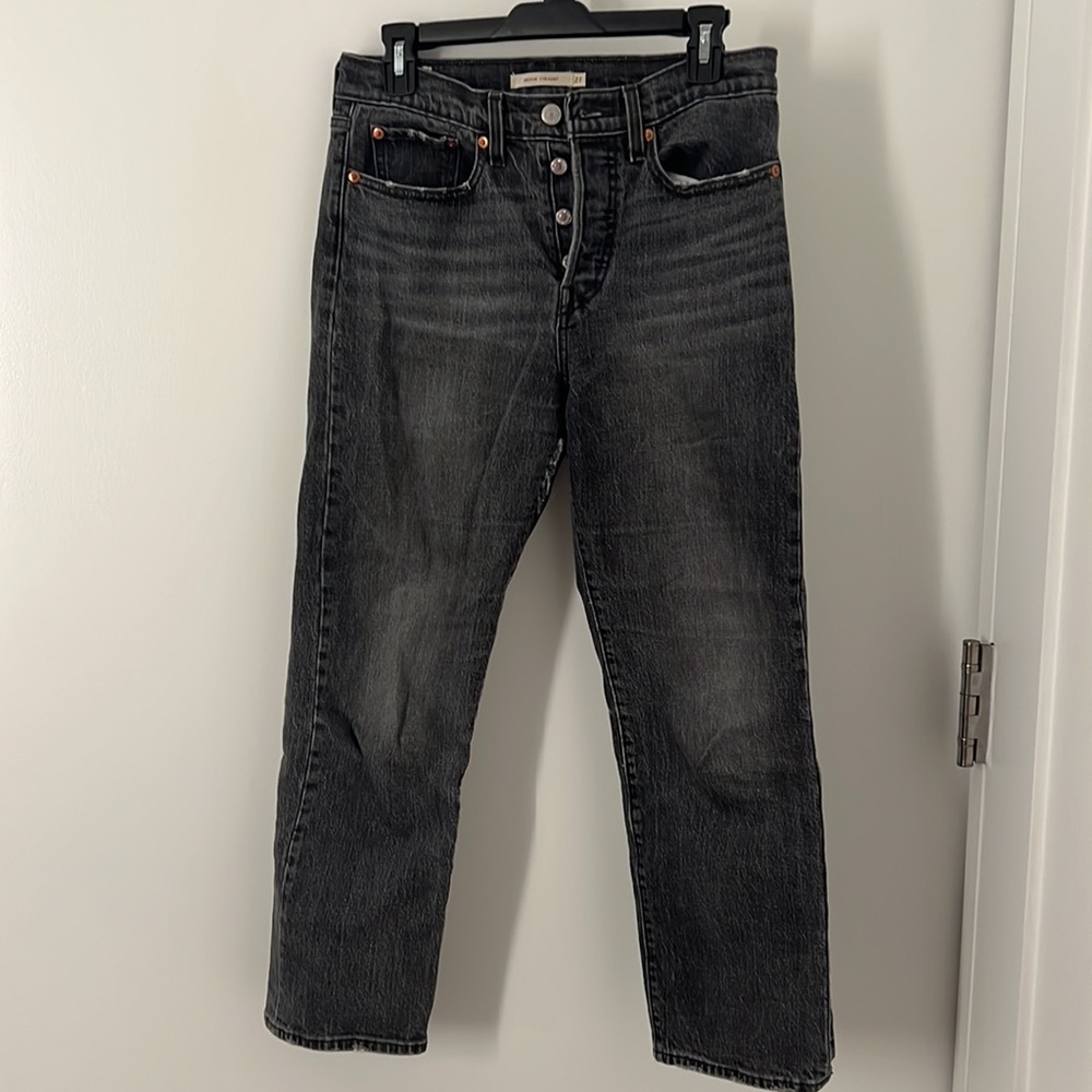 Levi Wedgie Fit Straight Jeans Size 27